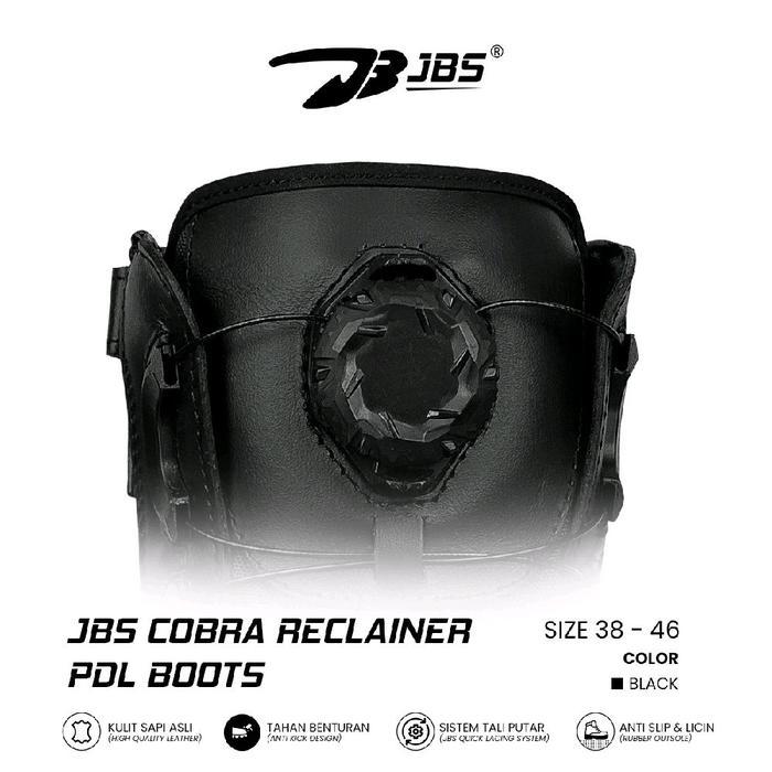 Sepatu JBS COBRA 8inch Tali Putar ASN Kemhan Jatah PDL POLPP Pdl Satpam Pdl Tactical Kerja Lapangan