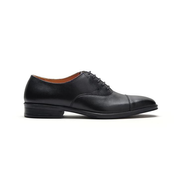 Andrew Black - Sepatu Kulit Oxford Pantofel Wedding Shoes Formal Dinas Harian Kantor Pria - 39