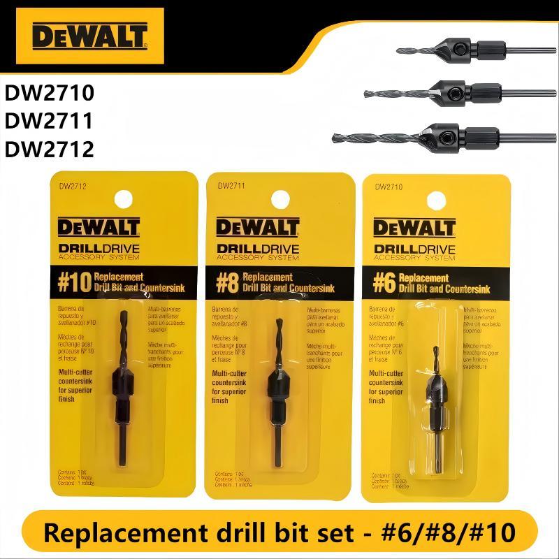 DEWALT #6#8#10 Replacement Drill Bit - Countersink Tool, Twist Bit for Drilling
