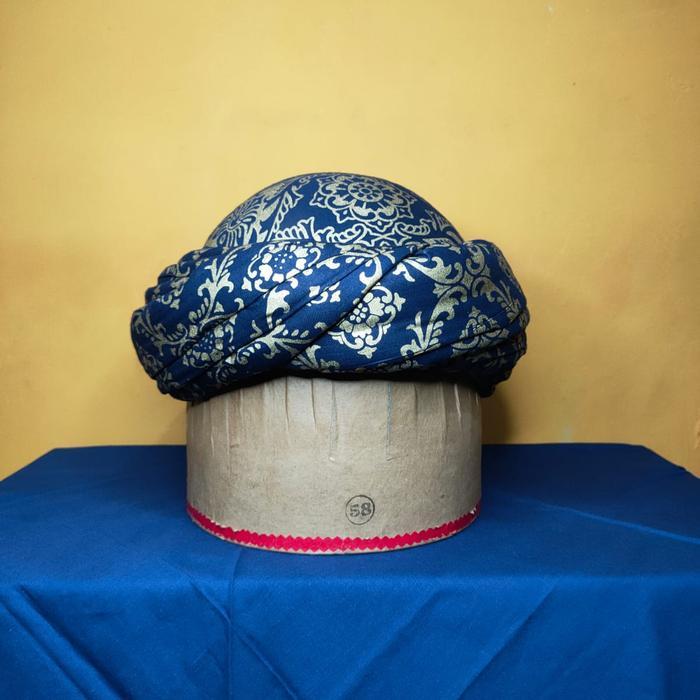 imamah kh ahmad dahlan batik Kasmiri - Biru, 3