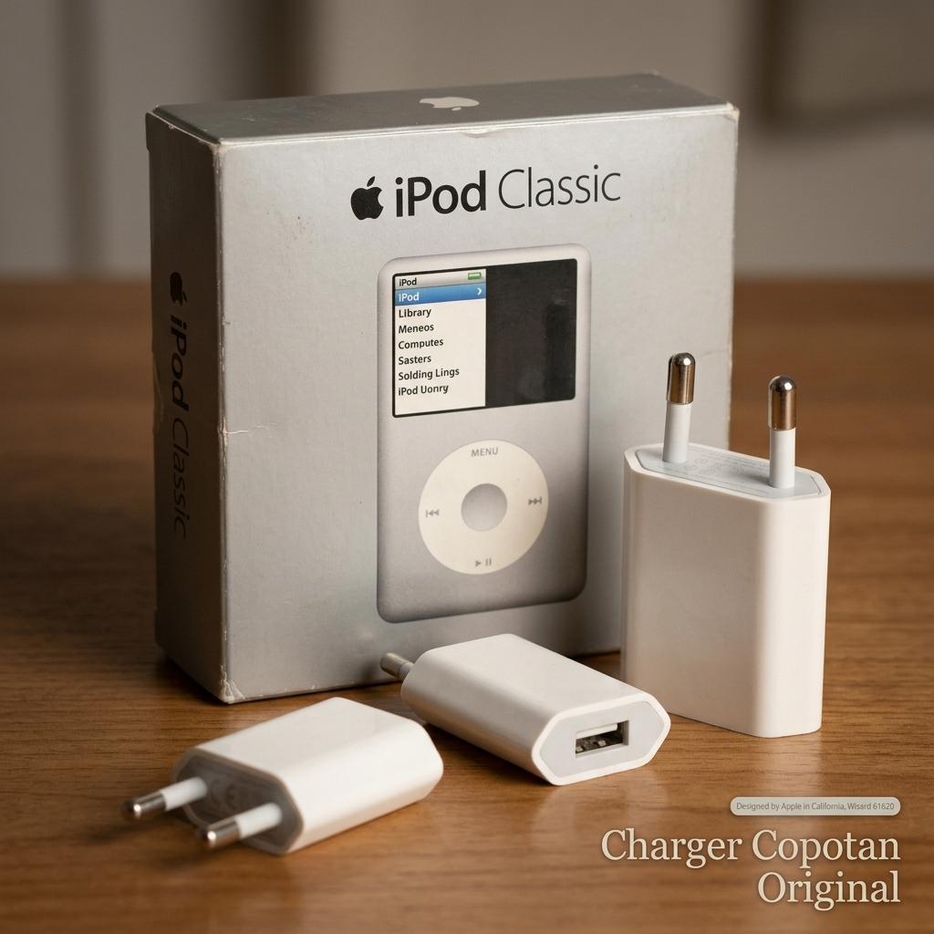 Adaptor Cas Apple A1400 Bekas Original 5W Charger Cocok iPod Classic