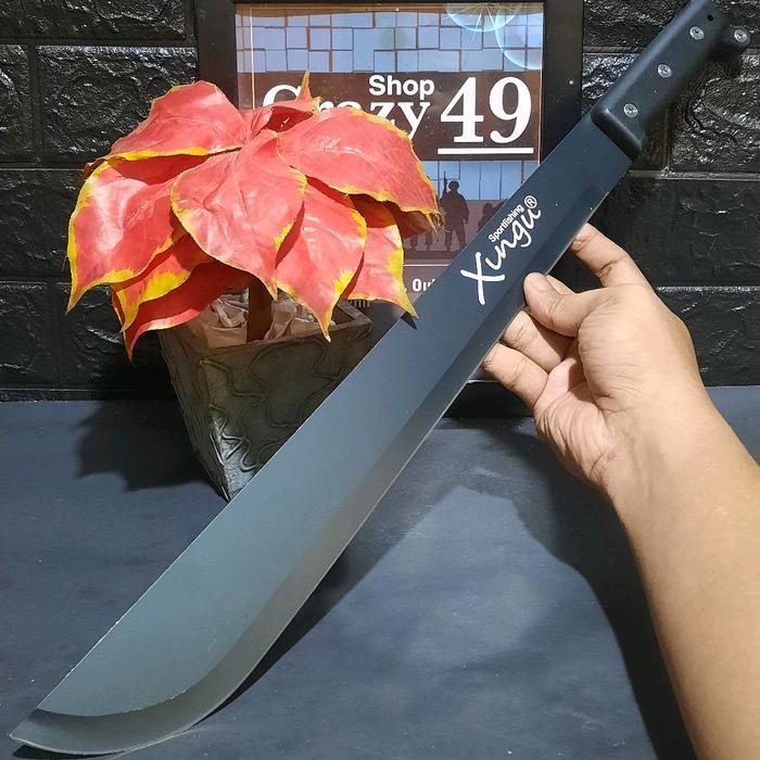 Pisau Surl Outdoor Xungu Ergonomis Include Sarung / Pisau Tactical / Surl Kit