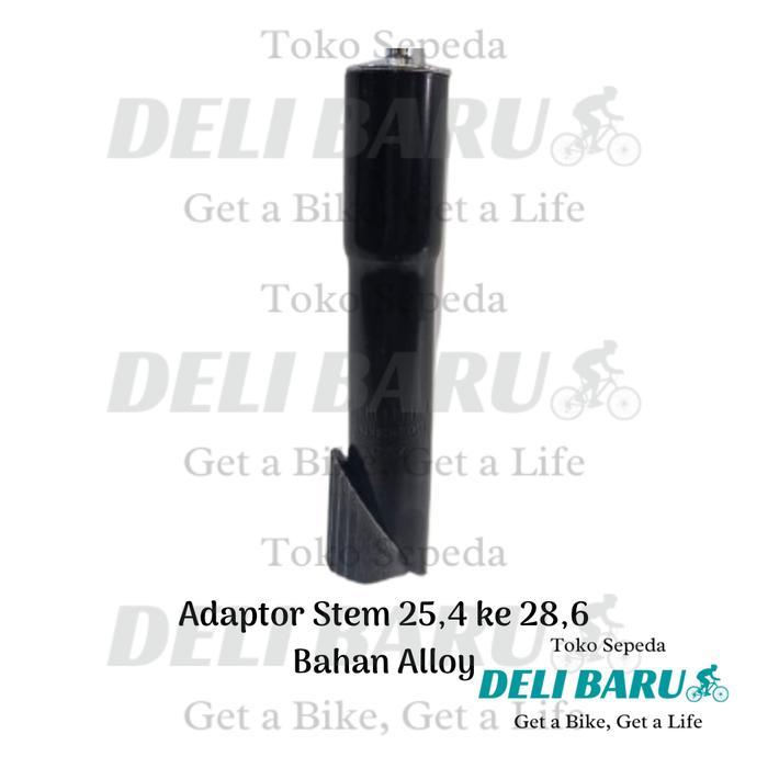Adaptor Stem 25.4 Panjang 14 Cm Sambungan Tiang Stang Sepeda Federal
