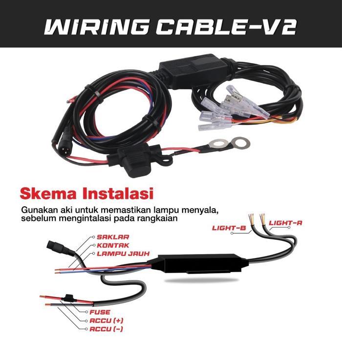 Aksesoris Drake Lampu Tembak Minimax Saklar Kabel Mode