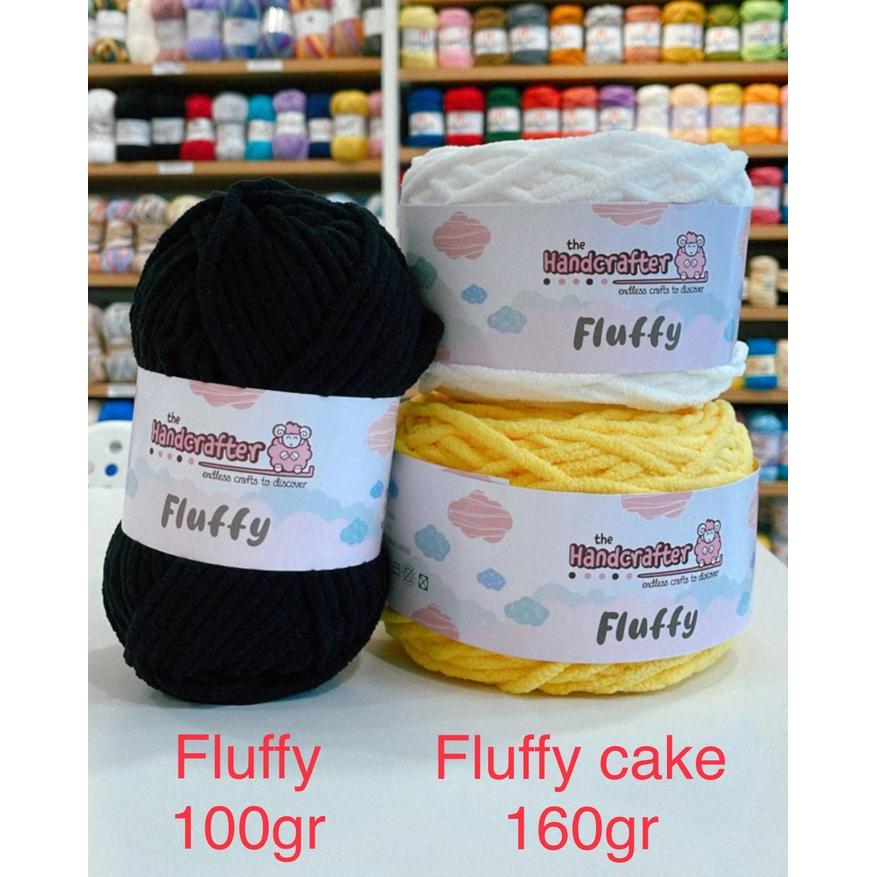 Benang rajut thehandcrafter fluffy benang handuk