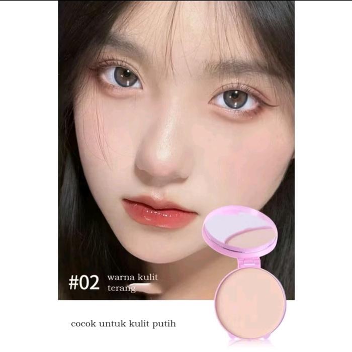 BEDAK PADAT / MAKE UP POWDER WATERPROOF GLOWING Compact SS5214