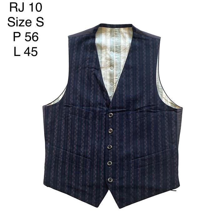 Rompi jas pria import vest second 1 - RJ 10