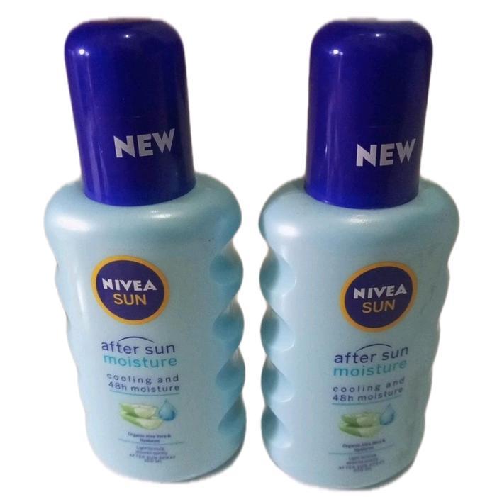 NIVEA Sun Moisturising After Sun Spray Moisture Sunblock Sunscreen 200ml