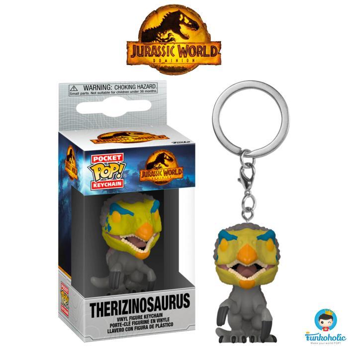 HOT SALE FUNKO POCKET POP KEYCHAIN JURASSIC WORLD DOMINION - THERIZINOSAURUS TERMURAH