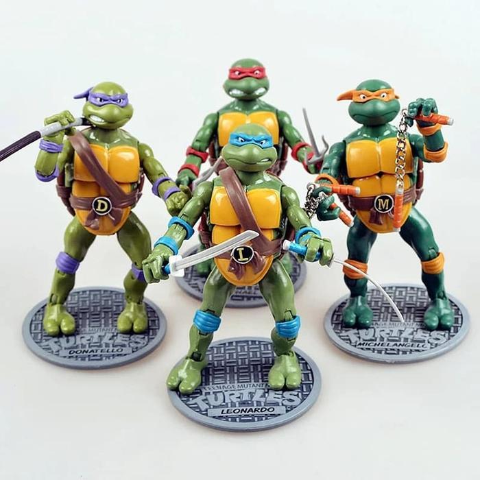 TEENAGE MUTANT KURA KURA NINJA TURTLES SET 4