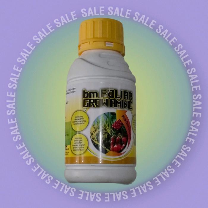 Merayakansenja Pupuk Cair Bm Foliar Grow Aminic Dari Behn Meyer Kemasan 500 Ml