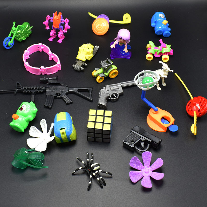 20PCS Gachapon Machine Transparent Gachapon Toys Creative Coin-Operated Gachapon with Random Doll