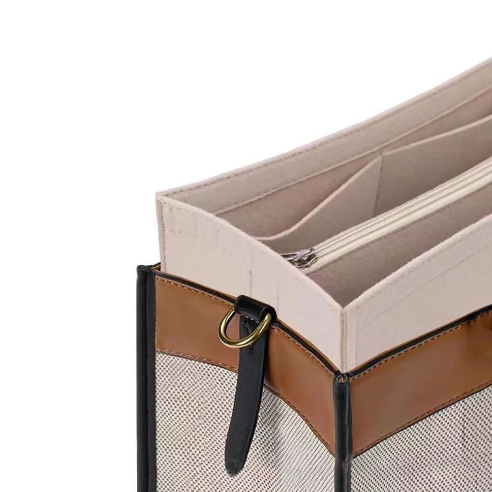 Felt Insert Liner Purse Organiser Pouch Handbag Tote Bag Internal Bag For LV Onthego Felt Bag