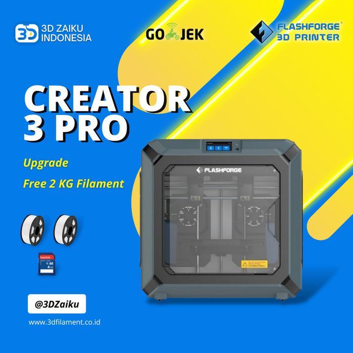 3D PRINTER FLASHFORGE CREATOR 3 IDEX INDEPENDENT DUAL EXTRUSION