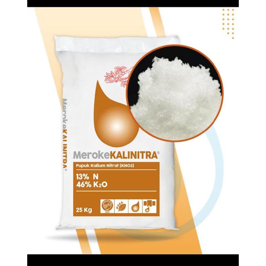 Pupuk Meroke Kalinitra 25 Kg Original Kemasan Pabrik