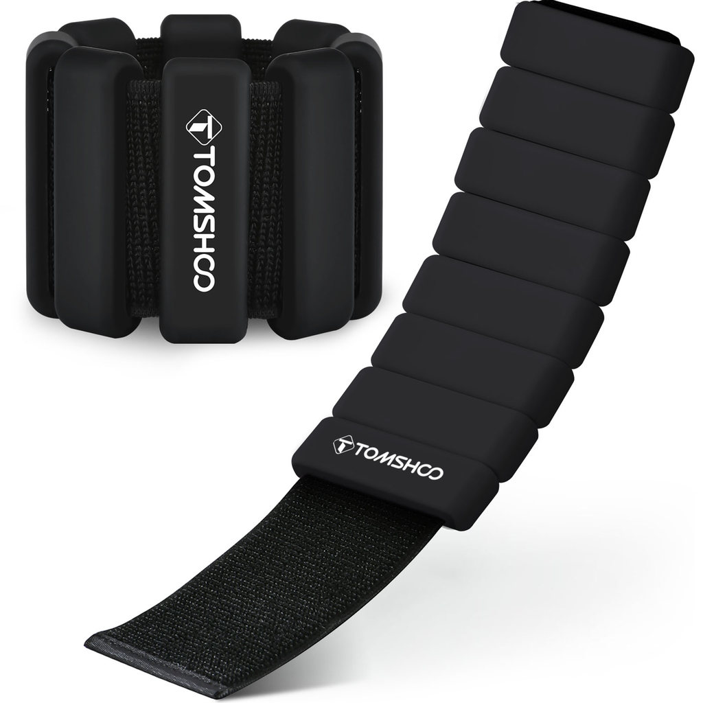 Wrist and Ankle Weights Set Silicone Fitness Weights for Running Pilates Home Workouts Equipment