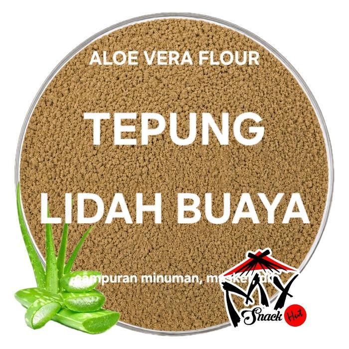 PROMO TEPUNG LIDAH BUAYA 25GR BUBUK GEL ALOE VERA EKSTRAK EXTRACT ORGANIC MURNI FLOUR POW HALAL