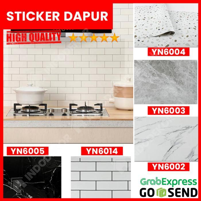 NEW Wallpaper Stiker Dinding Dapur - Sticker Kamar Mandi Walpaper Walpeper