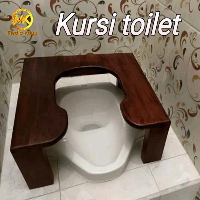 Kursi Toilet Kursi Wc Duduk Lansia Kursi Jongkok Bangku Kayu Kloset Duduk Berkualitas