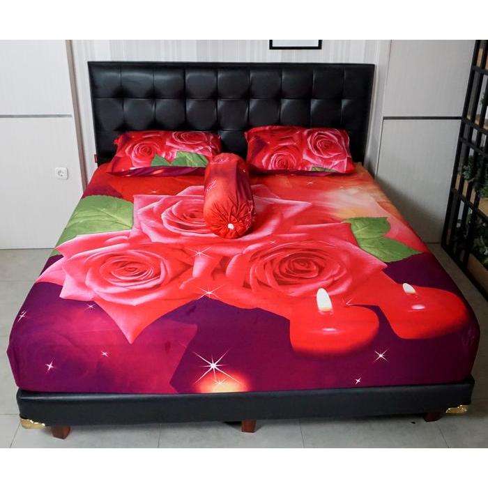 ASLI Sprei Katun Jepang 100 / 120 / 160 / 180 T30 cm LV-8008 READY STOCK