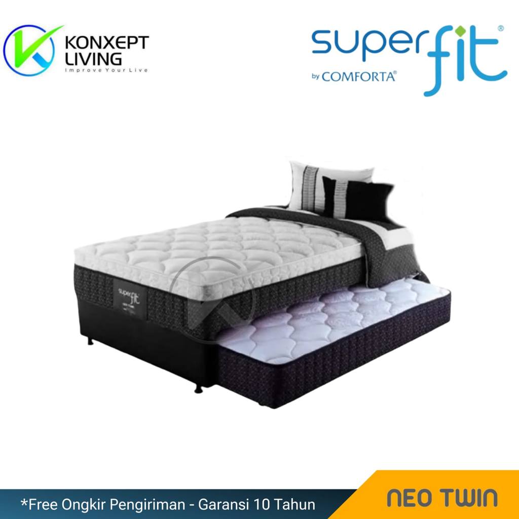 Superfit By Comforta Springbed Sorong Kasur Neo Twin Ukuran 90
