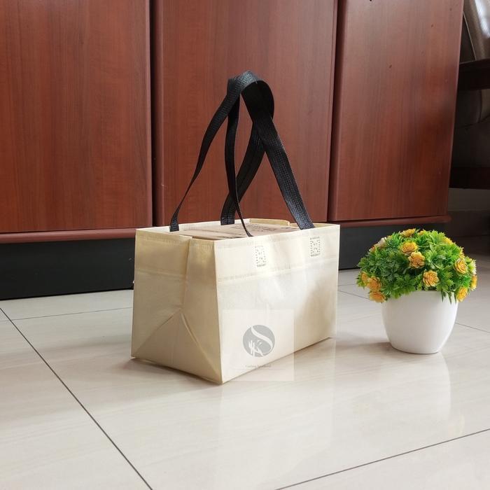 12Pcs Tas Spunbond Sos Box 25X15X15 30X15X20 Spunbun/Tas Kain Brownies Tbk