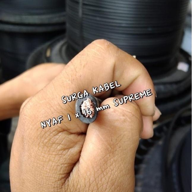 Nyaf 1X16 Mm Supreme / Nyaf 1 X 16 / Kabel Flexible 1 X 16 Mm Supreme Berkualitas