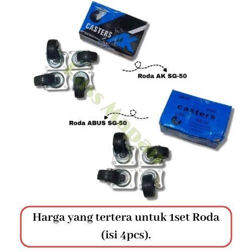 Roda Kursi Meja Spring Bed 2" Inch Sg 50 Ak Casters Terbaik