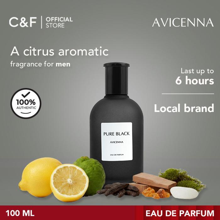 TERLARIS Avicenna Pure Black Men EDP 100 ml - Parfum Pria