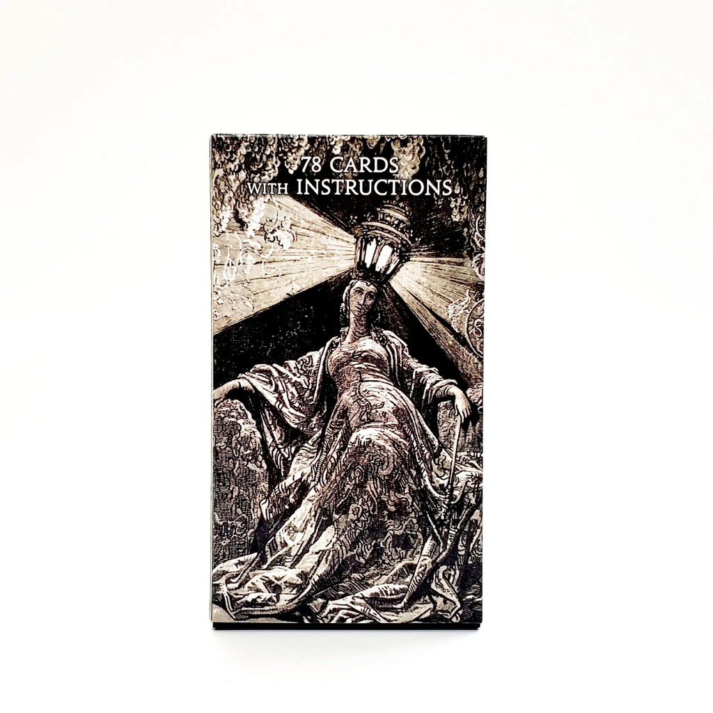78pcs Gustave Dore Tarot Card Family Party Entertainment Board Games Witch Divination Game Oracle