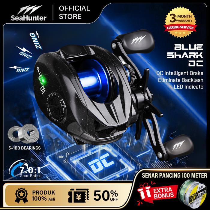 [OFFICIAL] SEAHUNTER BLUE SHARK DC BAITCASTING REEL PANCING, DIGITAL CONTROL ANTI BACKLASH SYSTEM,