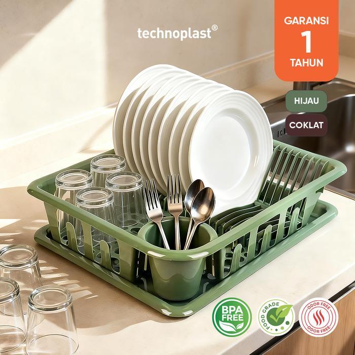 Informa Home - Rak Pengering Piring Plastik Wastafel Minimalis Besar