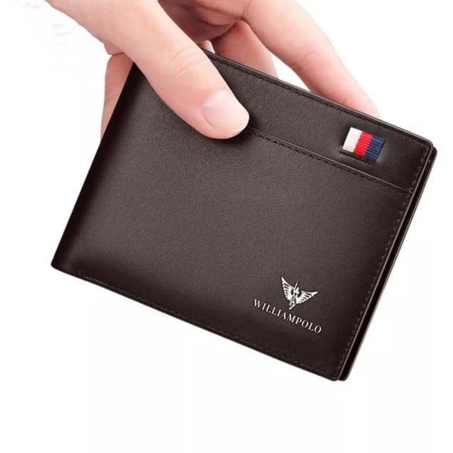 Promo Williampolo Dompet Lipat Pria Premium - Dompet Anak Laki Dengan Desain Elegan Dan Fungsi