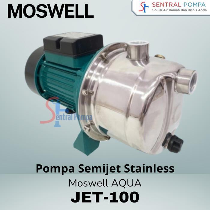 MOSWELL AQUA JET 100 pompa air semi jet stainless steel Semijet Pump