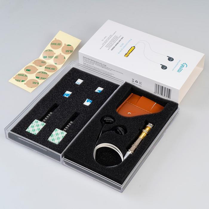 Pickup Piezo Gitar Akustik/Ukulele/Biola/Cello Guitto Ggp-03 Berkualitas