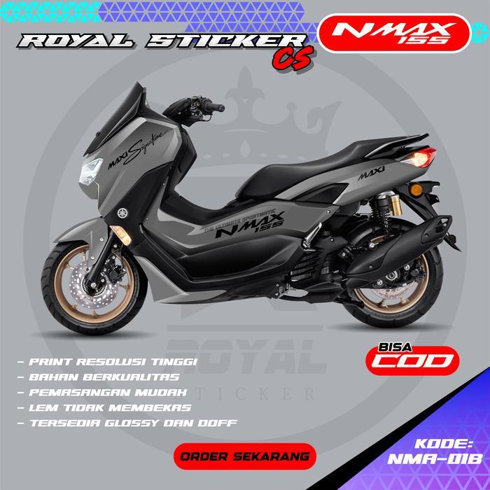 Nma 01-Stiker Decal Nmax New-Stiker Full Blok Nmax-Stiker Nmax Full Body-Stiker Body Nmax New Desain