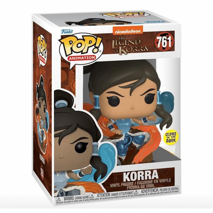 HOT SALE ORIGINAL FUNKO POP AVATAR LEGEND OF KORRA METALLIC GITD GLOW FIGURE TERMURAH