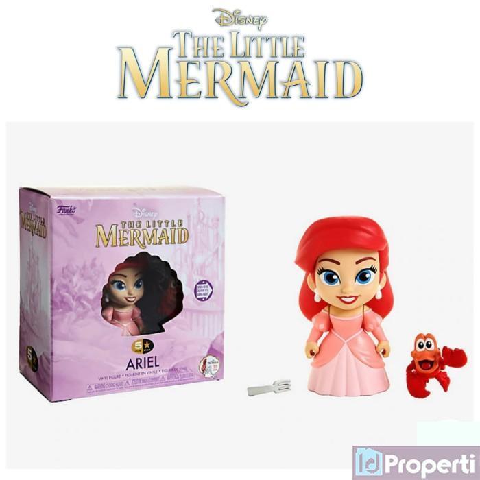 HOT SALE DISNEY THE LITTLE MERMAID MINIATUR ARIEL PRINCESS SEBASTIAN FUNKO5STAR TERMURAH