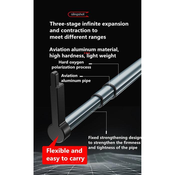 Ketapel Berburu High Precision Telescopic Slingshot With Laser