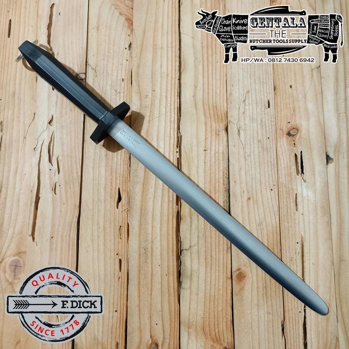 Asahan F. Dick Eurocut Sharpening Steel Fine Cut Oval 30Cm Diskon Sale