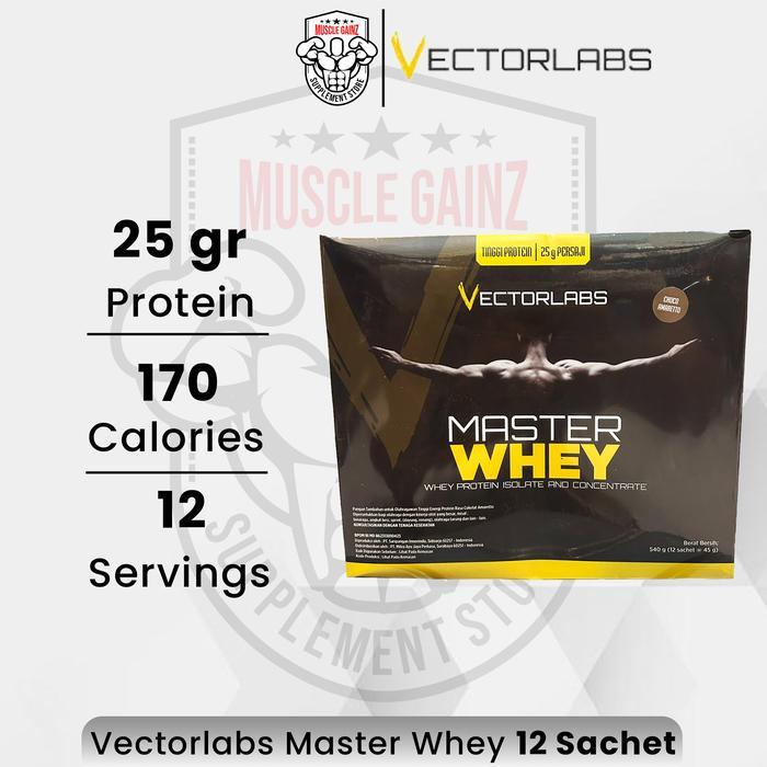 Minuman Protein Rasa Susu Coklat Kemasan Sachet 12 Sachet