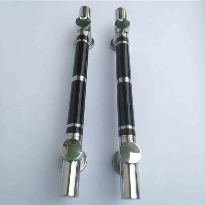 handle pintu rumah minimalis panjang 45cm 60cm gagang pintu stainless model suling bulat spb murah