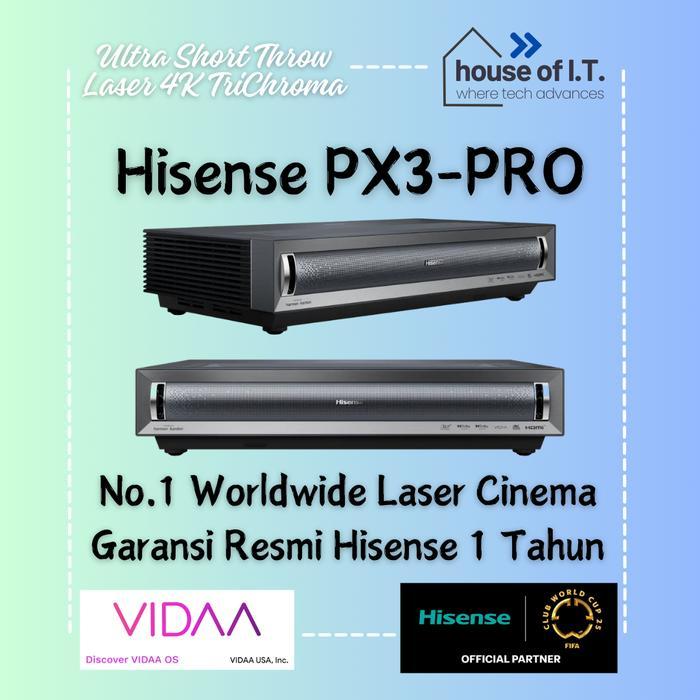 Projector TV Hisense PX3PRO 4K UHD Ultra Short Throw Laser