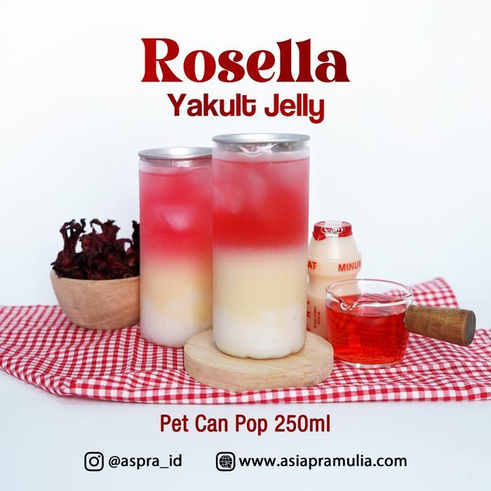 Botol Kopi / Susu Pet Can Pop 250Ml