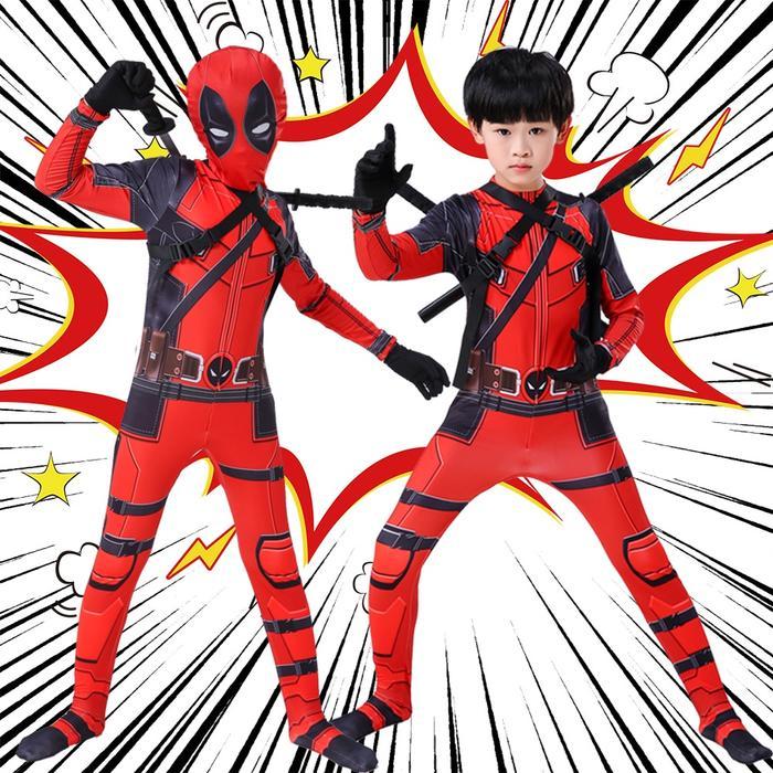 Kostum Anak Superhero Deadpool Terlaris