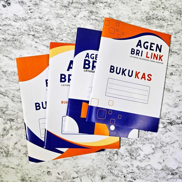 Buku Agen BRILINK / Buku Catatan Transaksi Agen BRILINK / Buku Kas Keuangan Agen BRILINK