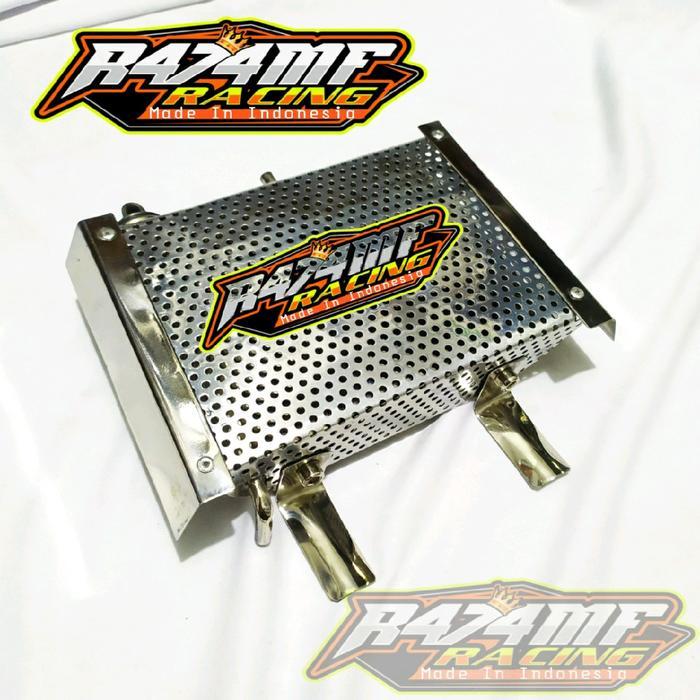 Tempat oli samping RX King Variasi model Radiator Botol Oli samping radiator Motorcycle
