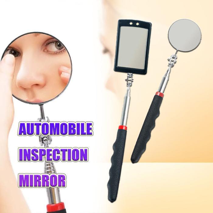 Cermin Inspeksi,inspection Mirror Bulat / Persegi Cermin inspeksi teleskopik Dapat diskalakan