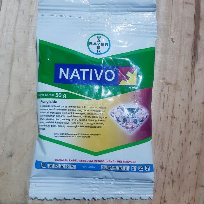 ` NATIVO 75WG kemasan 50Gr FUNGISIDA SISTEMIK BERSIFAT PROTEKTIF