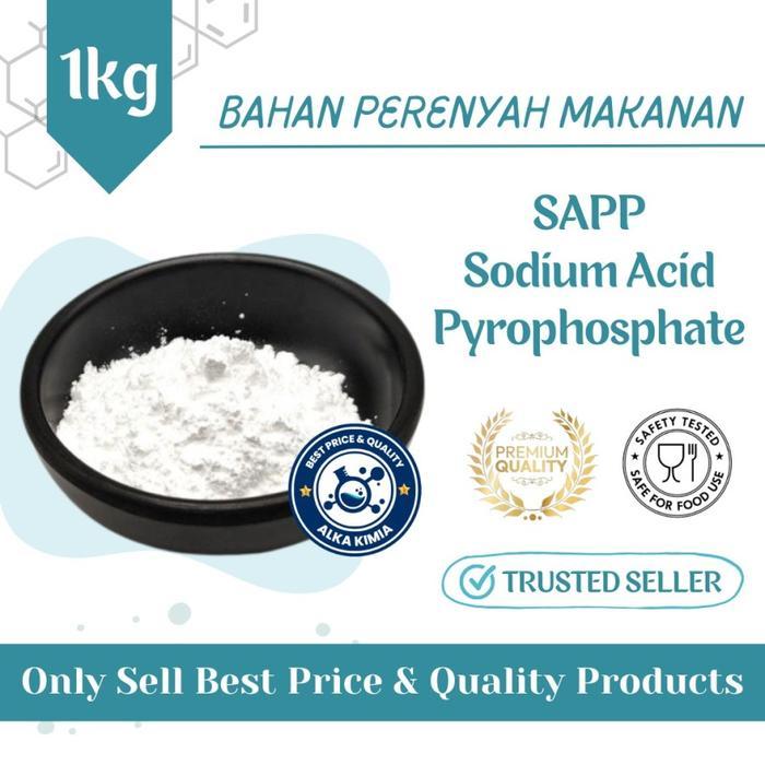 TERMURAH SAPP 1Kg Perenyah Gorengan Sodium Acid Pyrophosphate Thailand / SAPP Tepung Perenyah